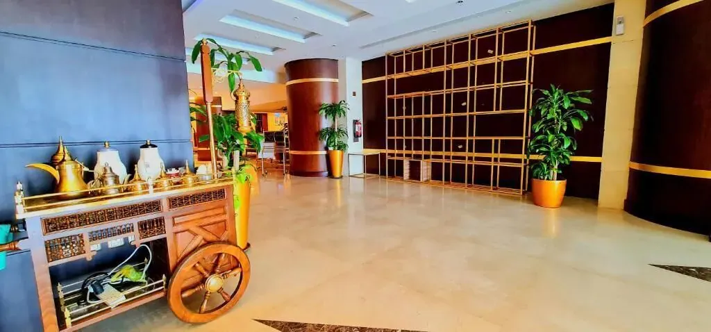 Al Ebaa Hotel lobby interior