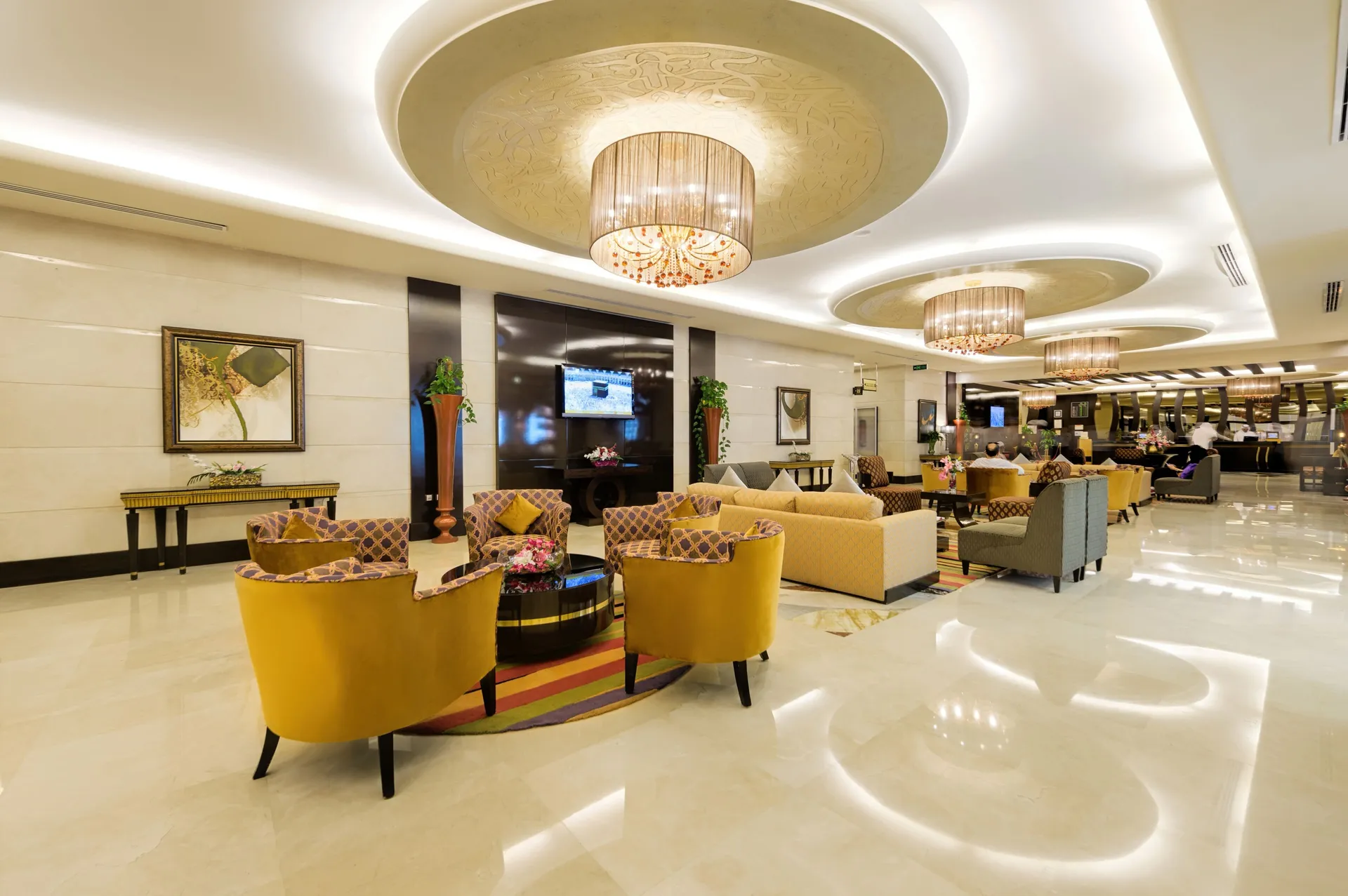 Al Ghufran Safwah Hotel lobby