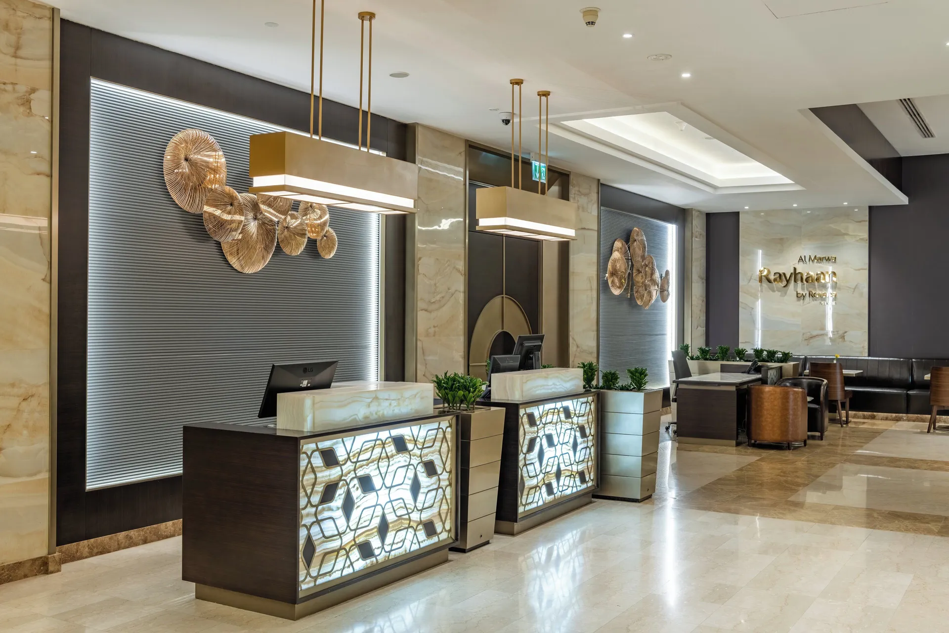 Reception at Al Marwa Rayhaan by Rotana Makkah