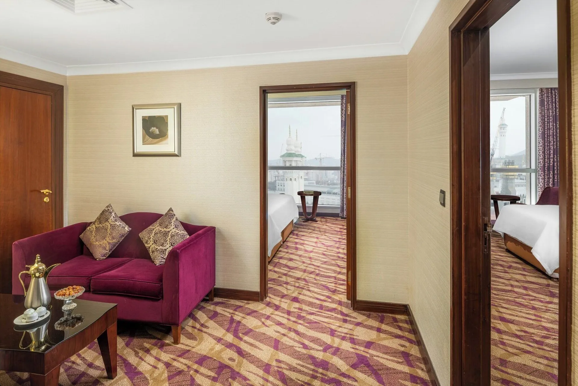 Spacious King Room Partial Haram View at Al Marwa Rayhaan by Rotana Makkah