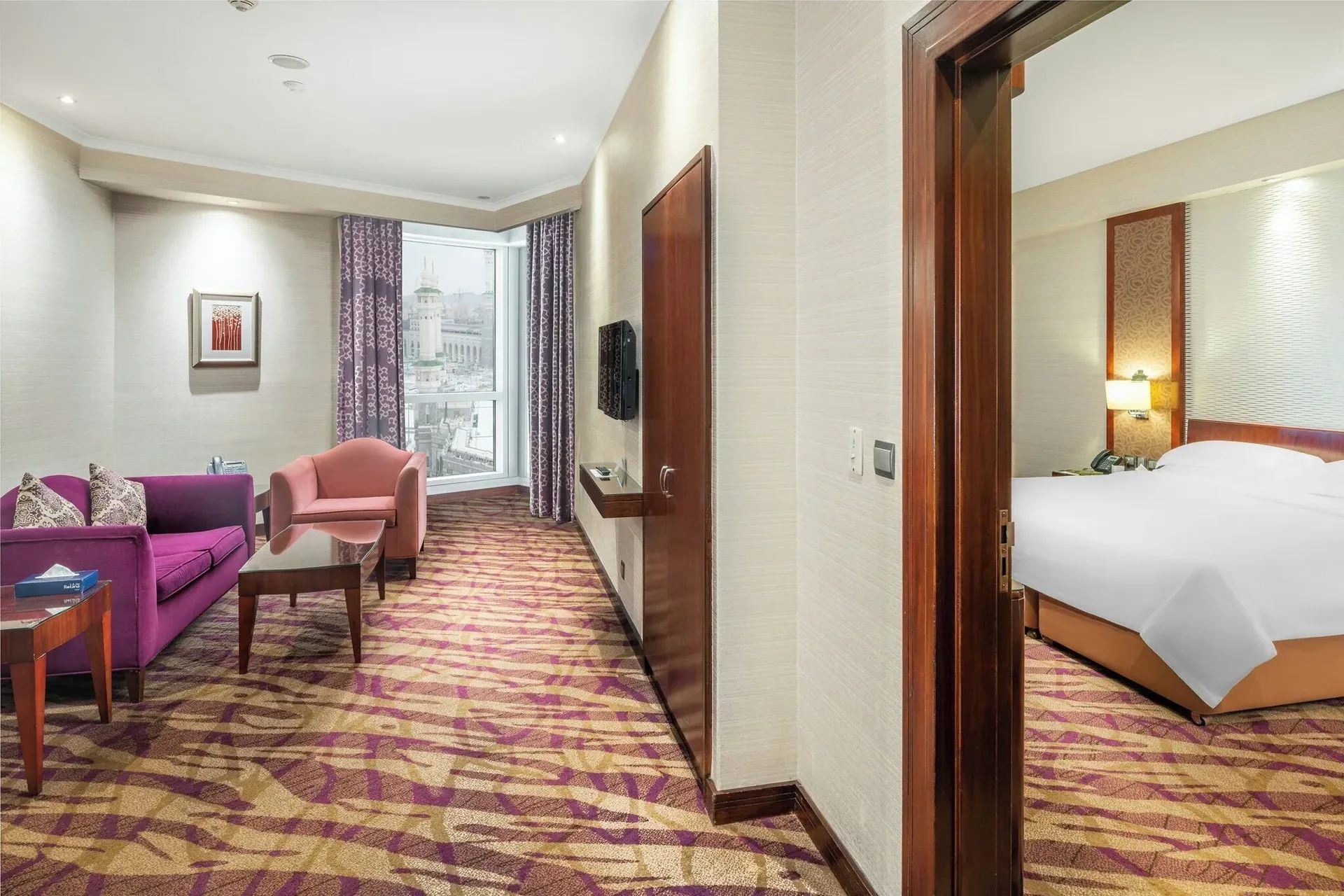 Spacious 1 Bedroom Suite at Al Marwa Rayhaan by Rotana Makkah
