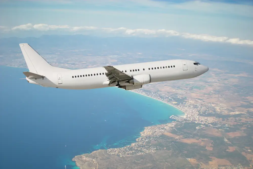 An aircraft carrying UK pilgrims to Saudi Arabia for Hajj