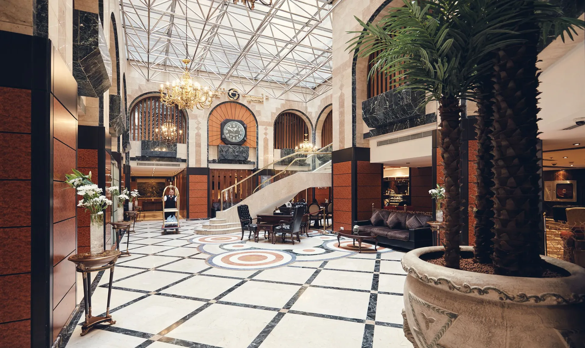 Interior of Dallah Taibah Hotel