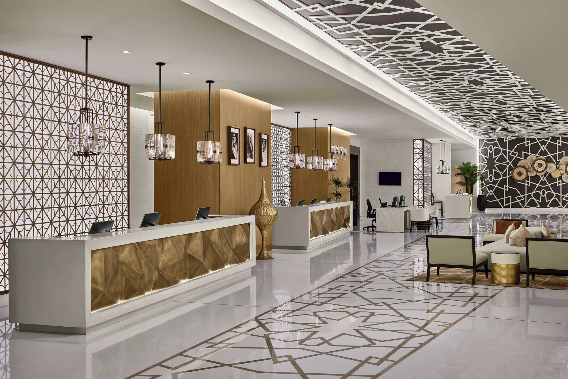 Reception at DoubleTree by Hilton Jabal Omar Makkah