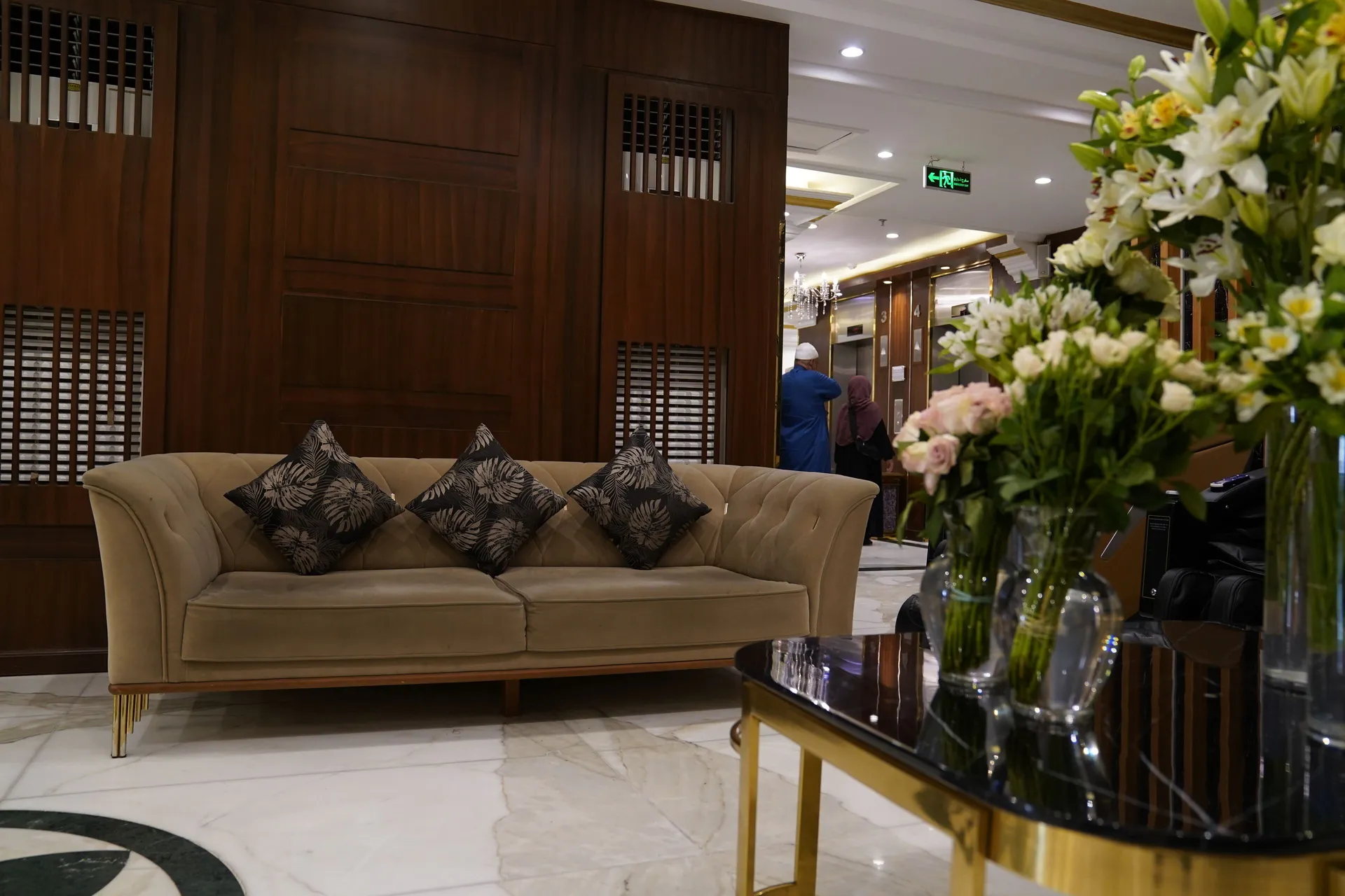Reception third view