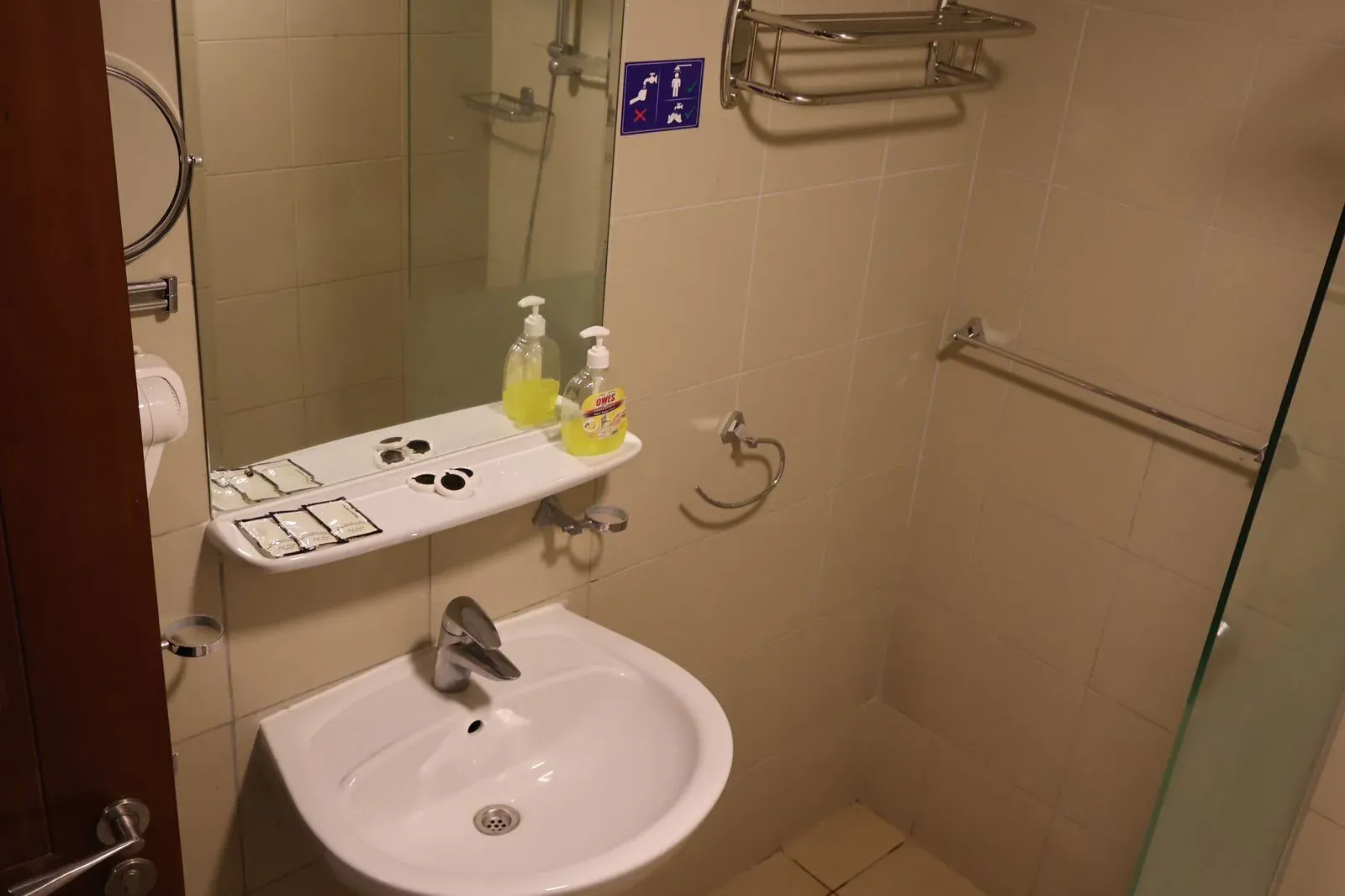 Free toiletries