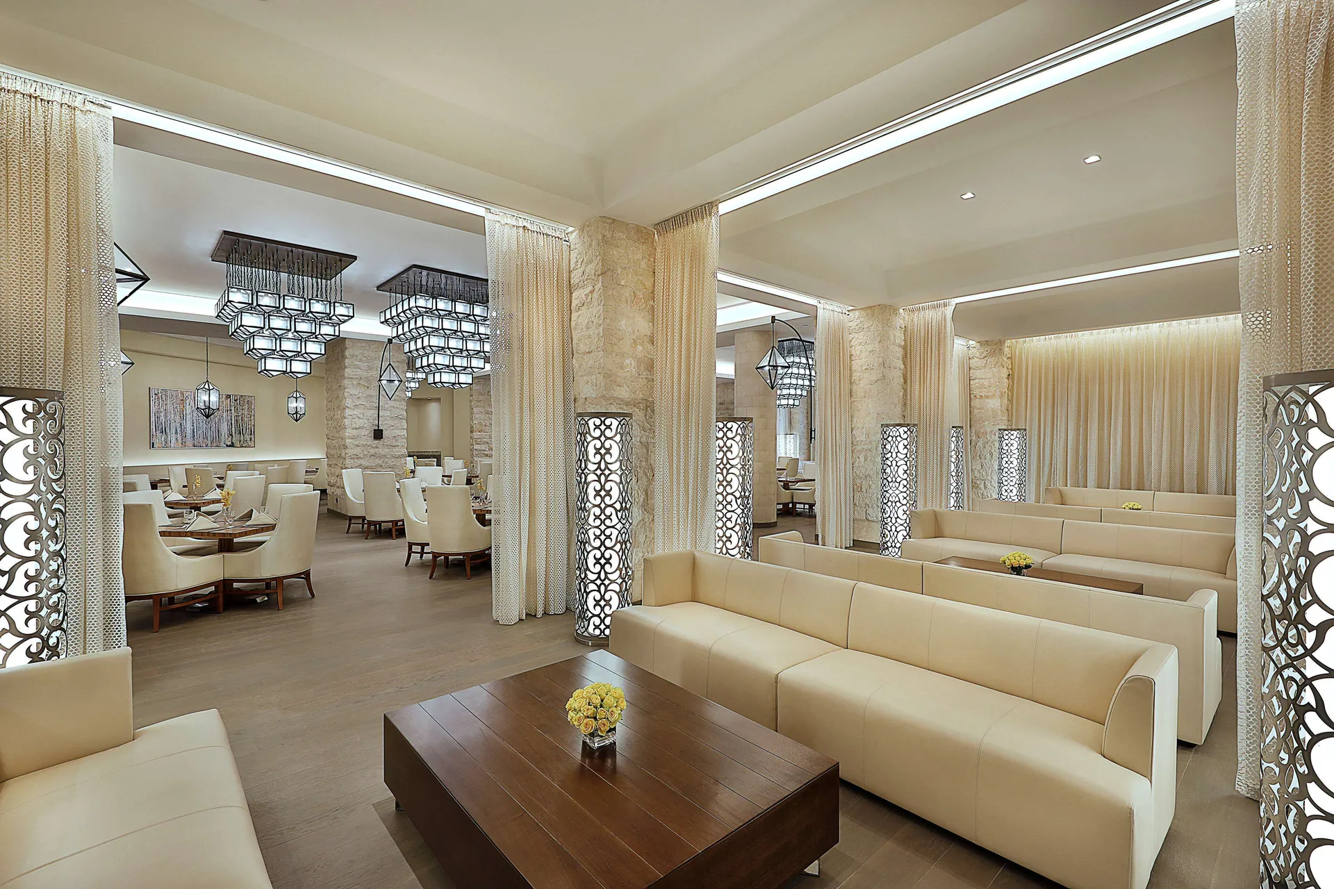 Halal restaurant dining at Hilton Jabal Omar Makkah