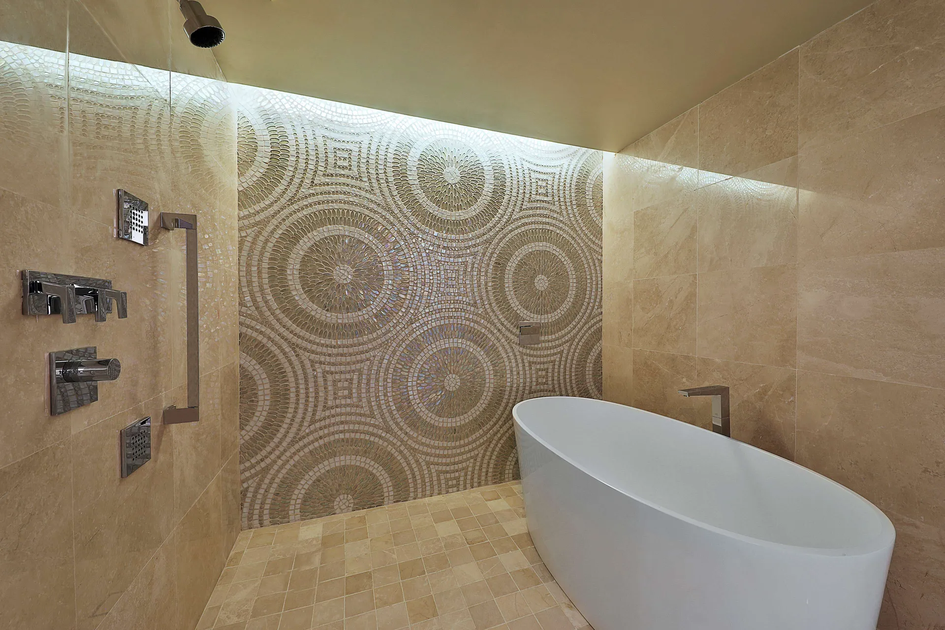 Royal Suite bathroom at Hilton Jabal Omar Makkah
