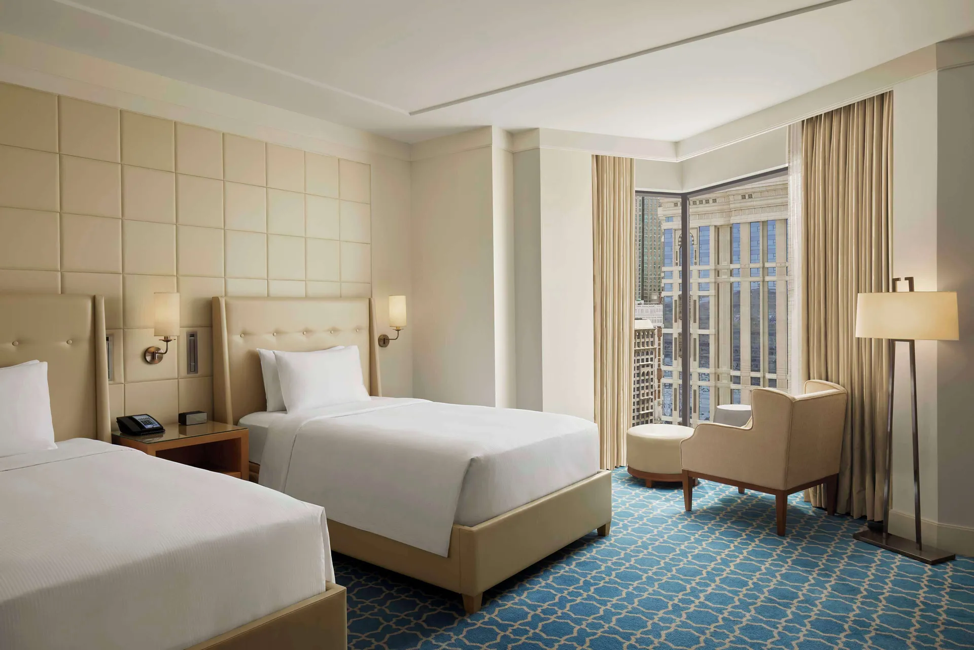 Deluxe Room 2 Single Beds at Hilton Hotel & Convention Jabal Omar Makkah