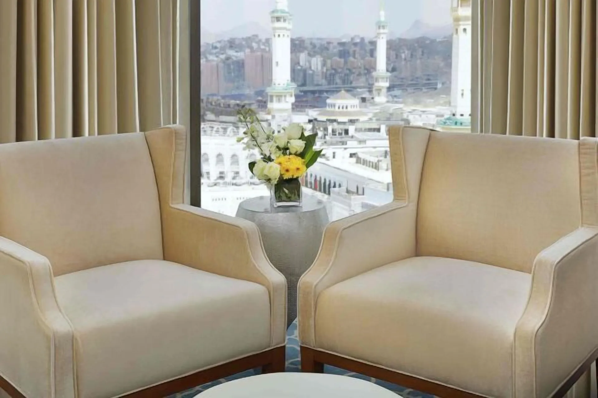 Deluxe Triple Room with Haram View at Hilton Hotel & Convention Jabal Omar Makkah
