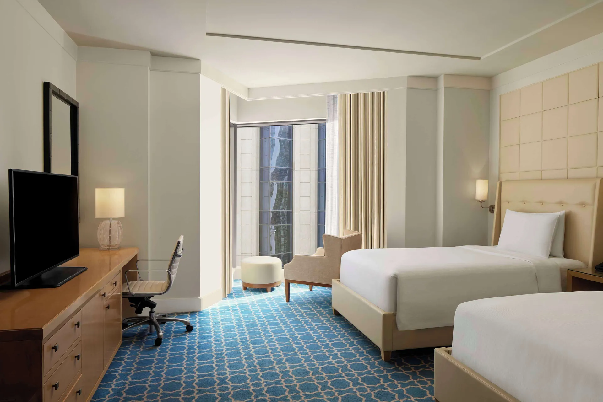 Amiri Suite 2 Single Beds Haram View at Hilton Hotel & Convention Jabal Omar Makkah