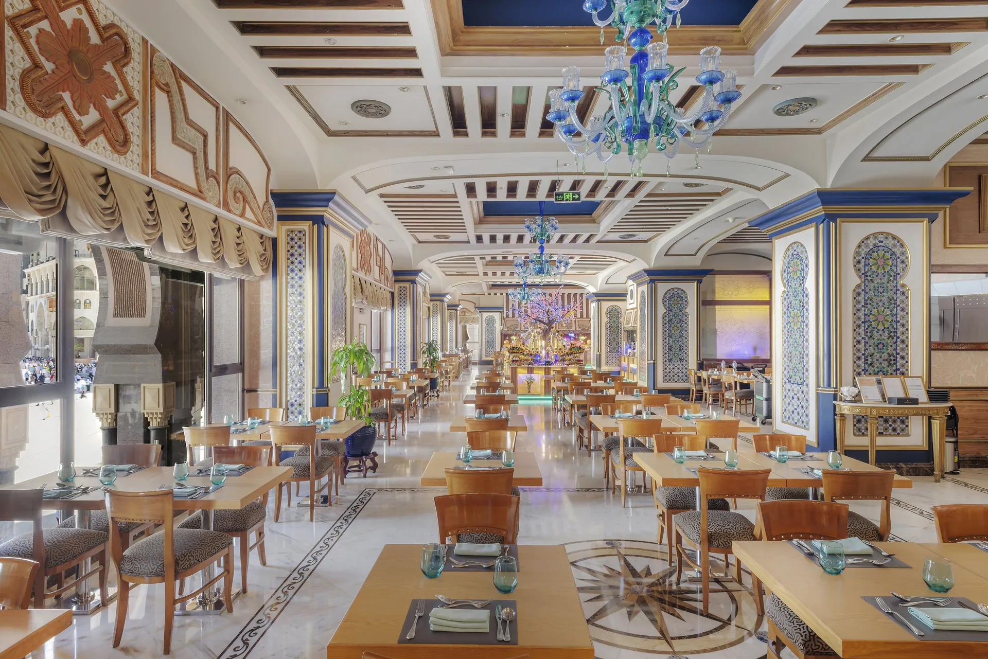 Breakfast served at InterContinental Dar Al Tawhid Makkah