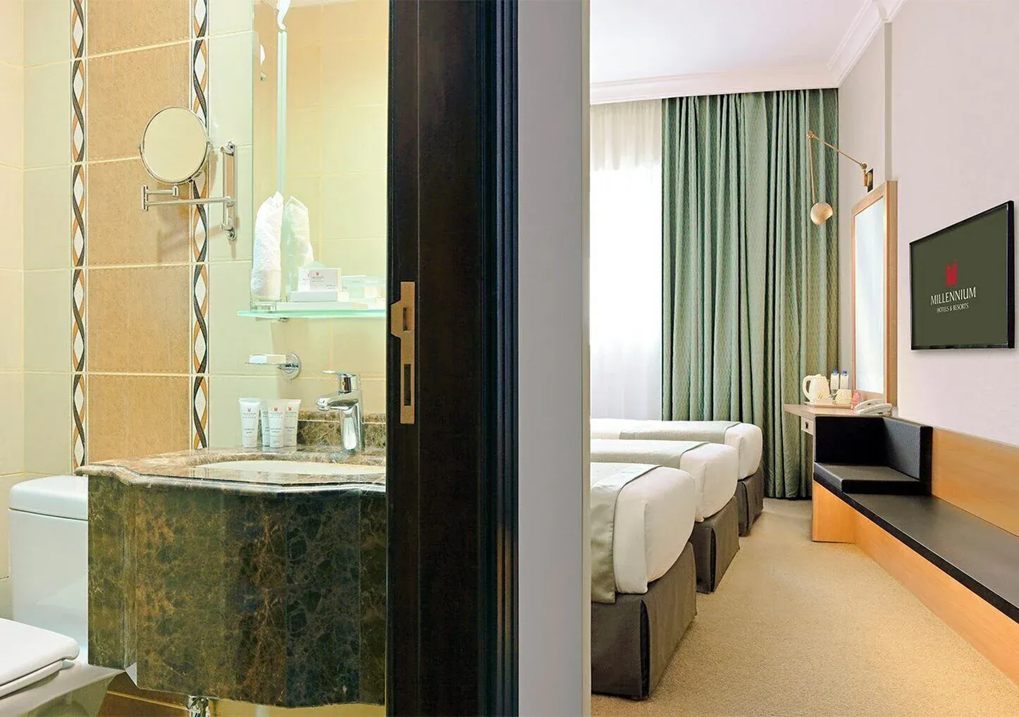 Standard Twin Room at M Hotel Al Dana Makkah by Millennium