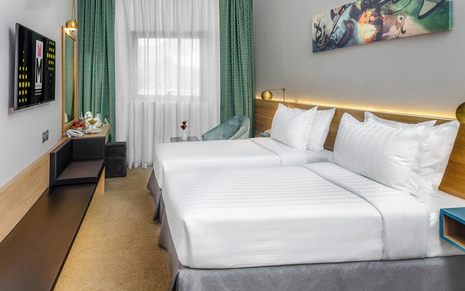 Superior Room 2 Single Beds at M Hotel Al Dana Makkah by Millennium