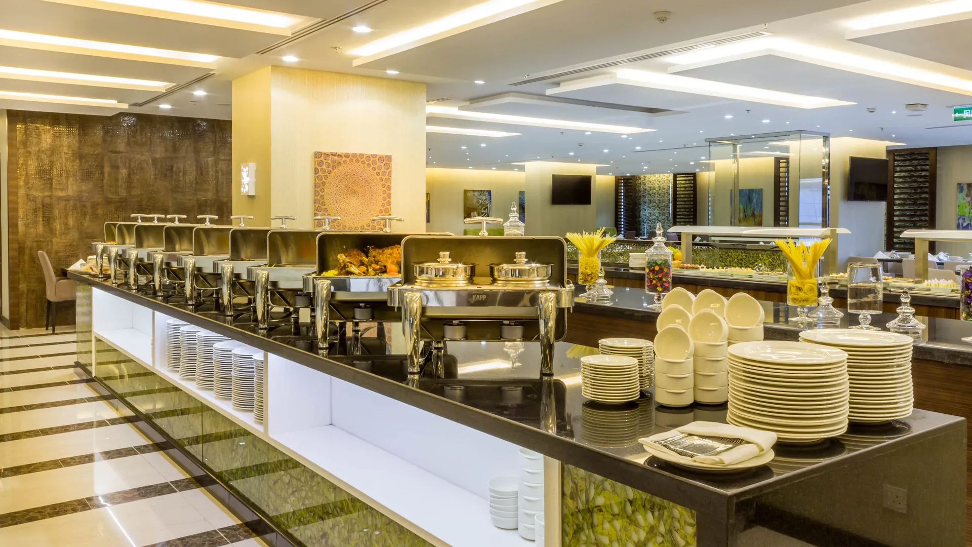 Daily buffet breakfast (SAR 60 per person) at M Hotel Makkah by Millennium