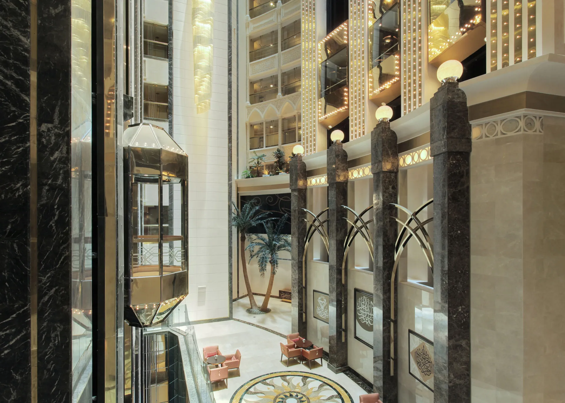 Interior at Makkah Towers