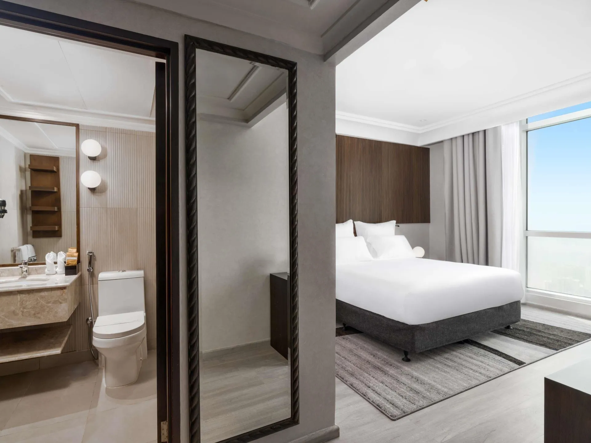 Deluxe Junior Suite, City View, 2 Single Size Beds at Pullman ZamZam Makkah