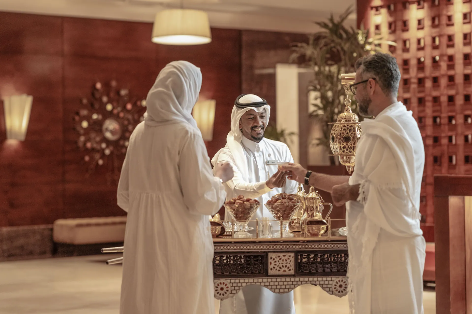 Raffles Makkah Palace lobby interior
