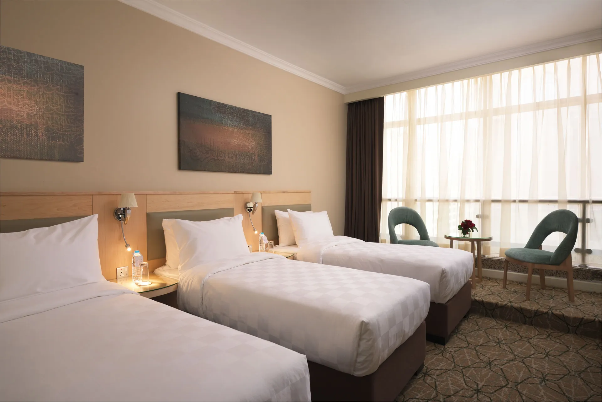 Executive Room (3 Single Beds) at Saja Al Madinah Hotel