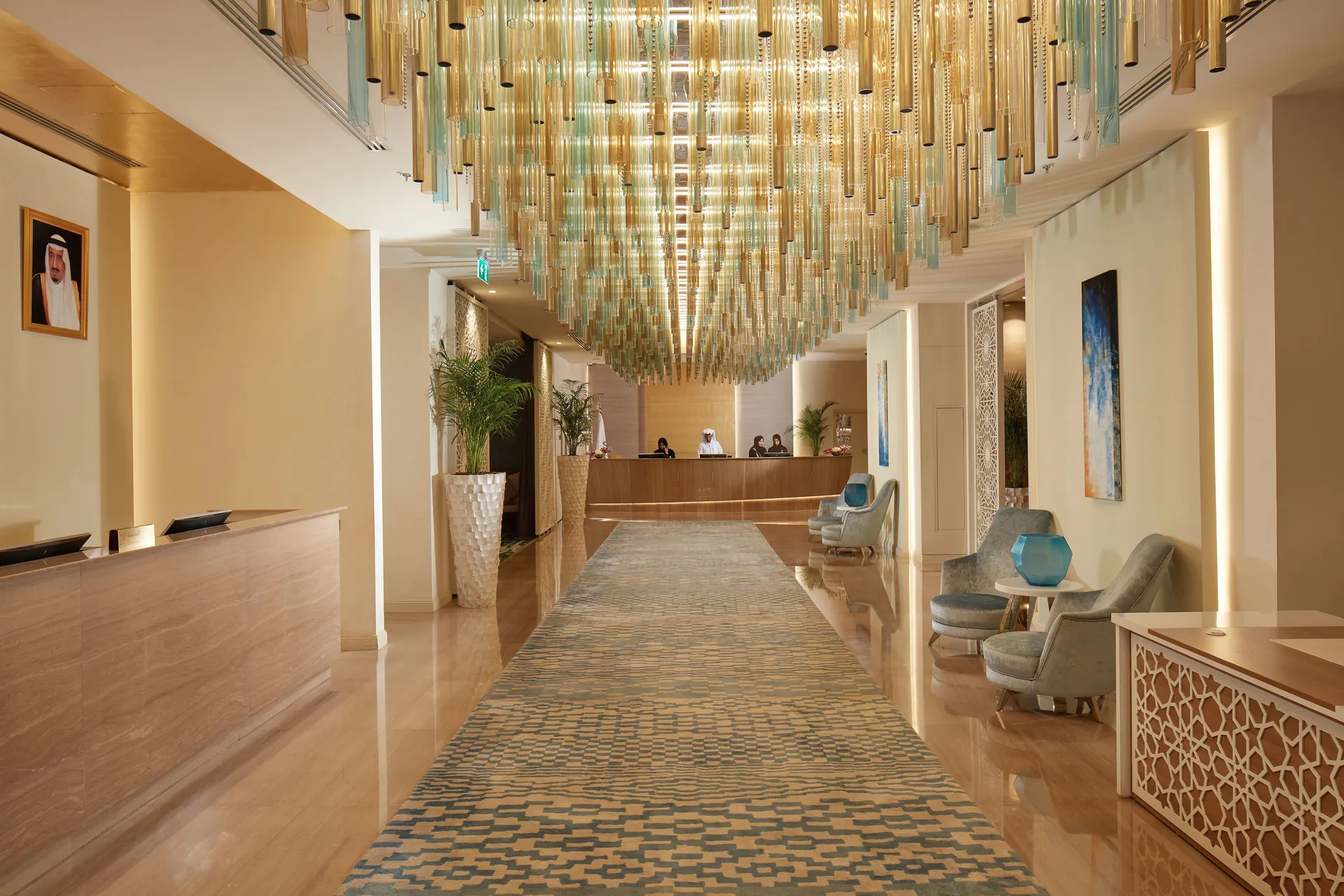 Lobby at Tilal Jabal Al Kabah Hotel